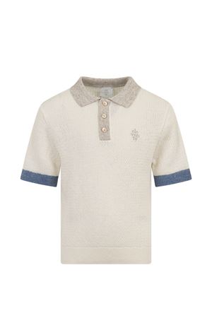 button collar polo shirt ELEVENTY KIDS | EY9P01Z318280A